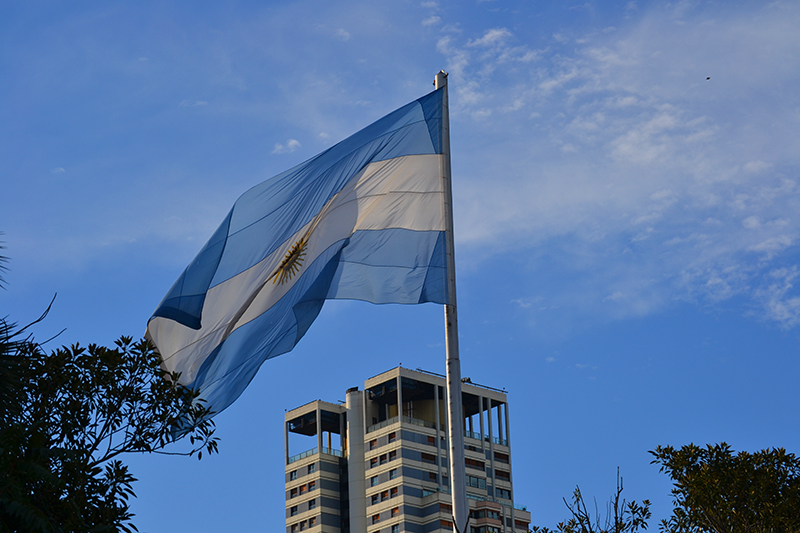 Аргентина - флаг страны
