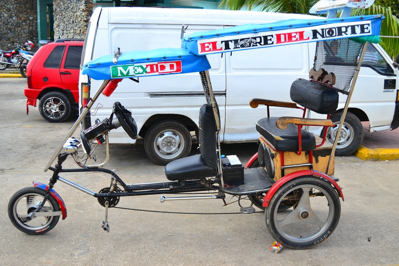 велотакси на Кубе