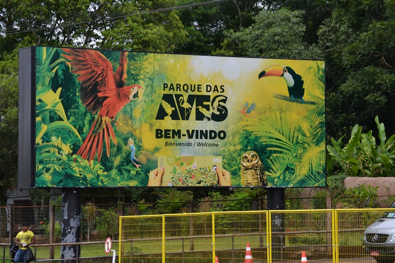 Парк птиц в Бразилии | Parque das AVES 