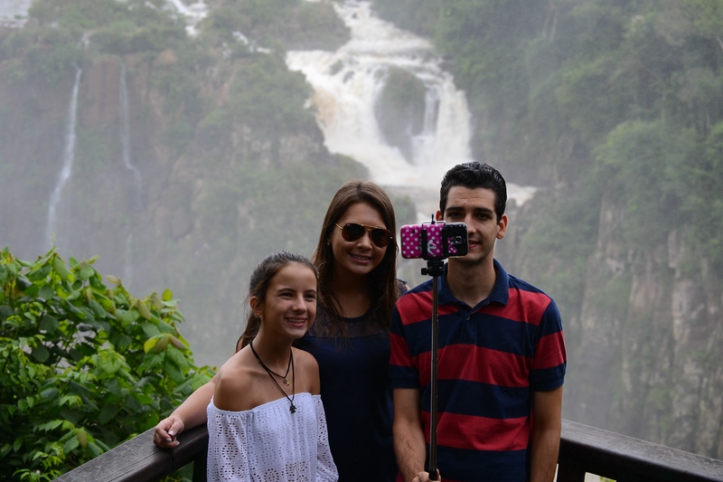 selfi on Iguazu