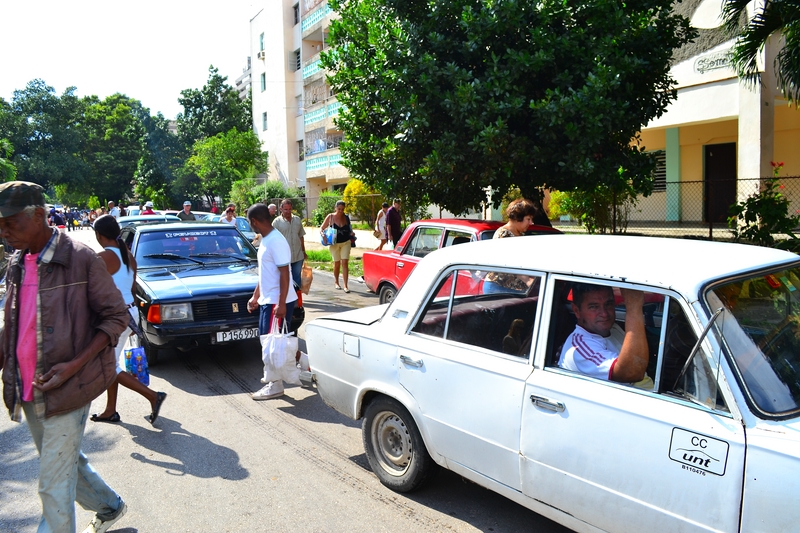Russian cars in Havana