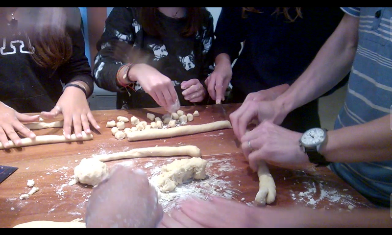 cooking gnocchi