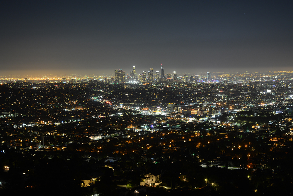 Night Los Angeles from Griffith Observatory
