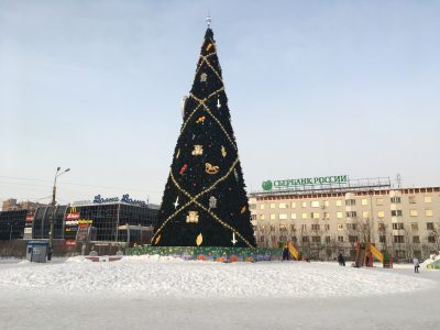 Площадь Пяти Углов в Мурманске