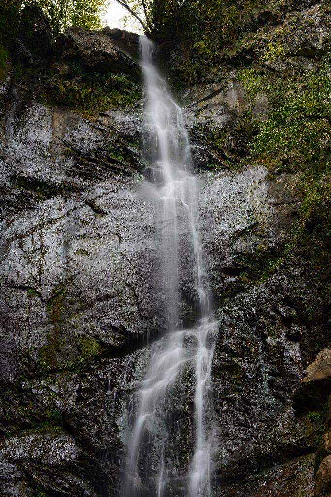 Makhuntseti Waterfall located in Adjara near Batumi city in Georgia