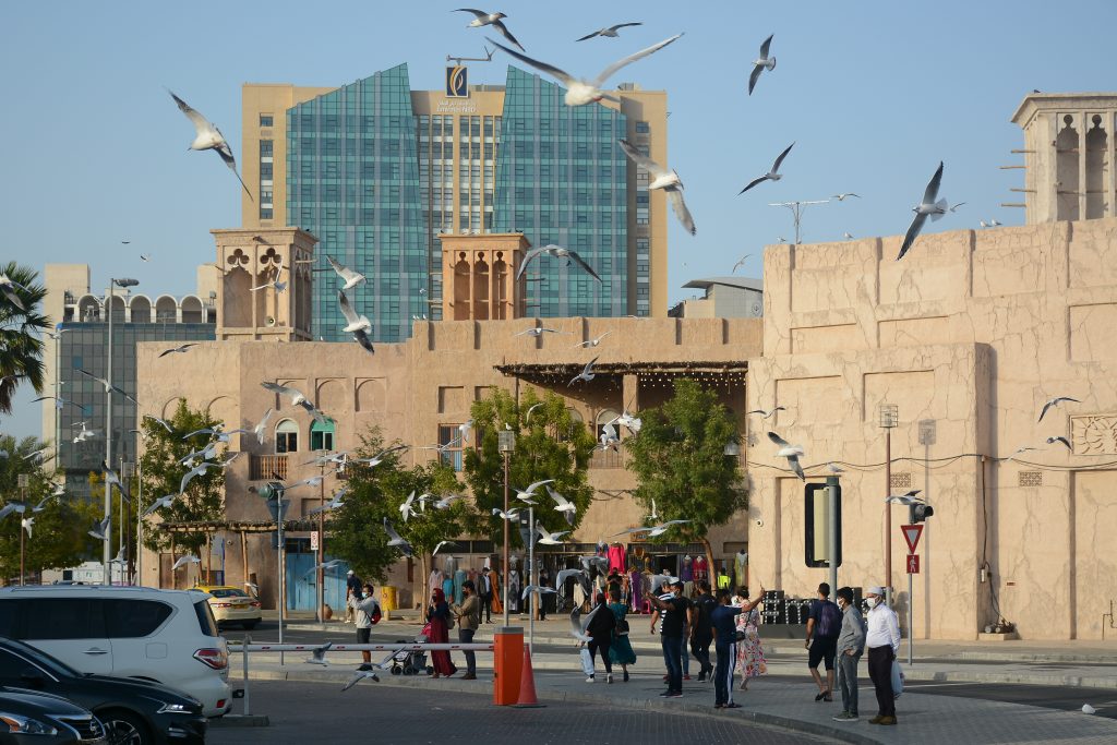 Исторический район Аль-Фахидо в Дубаи 